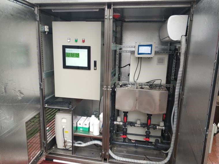 Мониторинг воды в реке Black Smelly River